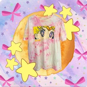 CUTE Custom Sailor Moon Tie Dye